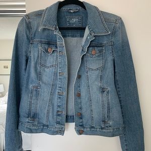 Ann Taylor LOFT | Light Denim Jean Jacket, Size M